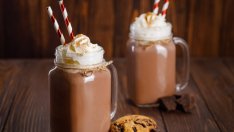 Шоколадов шейк с фъстъчено масло