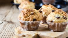 Безглутенови мъфини със стафиди