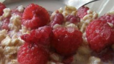 Закуска за отслабване с пресни малини