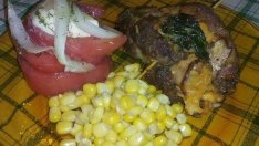 Салтимбока със свинско и шунка