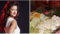 Свинско с гъби и заквасена сметана по рецепта на Мария Халачева