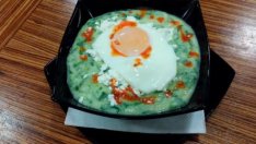 Каша от коприва с яйце