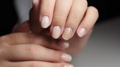 Кристали и пайети в маникюра (+Снимки)