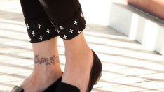 Панталон с кристали – как да си направите подобна декорация?