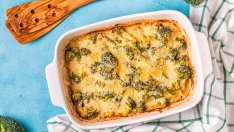 Печени броколи с карфиол и масло