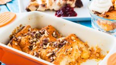 Тиквен пай с френски тост