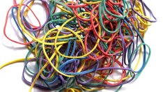 9 практични идеи за употреба на гумените ластици