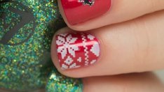 Бърз празничен маникюр 