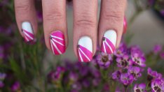 Маникюр в ярки цветове