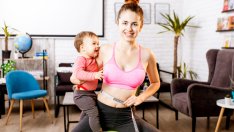 Фитнес грешки, които някои майки правят след раждането 