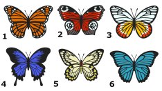 Изберете пеперуда и вижте какво ви очаква