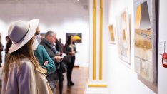 Огромен интерес към изложбата на Кристо и Жан-Клод