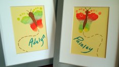 Рисунки с бебешки стъпълца