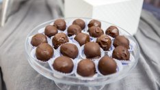 Сурови топчета с шоколад