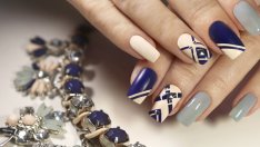 Красиви идеи как да добавите сиво в маникюра 