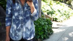 Преобразете старата деним риза