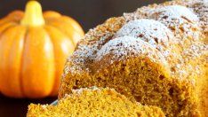 Кекс с тиква и сметана