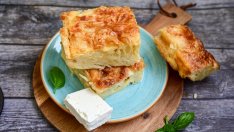Млечна баница със сирене за Илинден