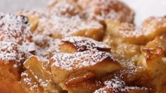 Ябълков крамбъл ала френски тост