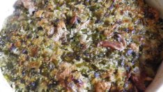 Агнешко с булгур и гъби