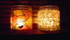 Цветни бурканчета – светлина и романтика