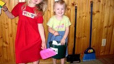 С деца на ... пролетно почистване