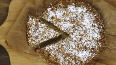 Сладкиш с бутер тесто и крем