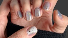 Закачливи маникюри за къси нокти (+Снимки)