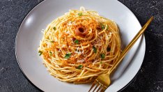 Сицилиански спагети с аншоа 