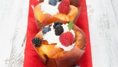 Мъфини от стар козунак