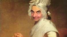 Мистър Бийн и неговите забавни портрети (галерия)