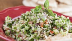 Постна салата с булгур