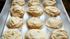 Глазура за десерти с фъстъчено масло 