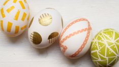 Декориране на великденски яйца без боя