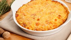 Картофено гато – италиански огретен