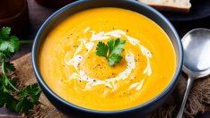 Супа с моркови и джинджифил