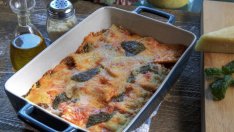 Лесна лазаня с равиоли