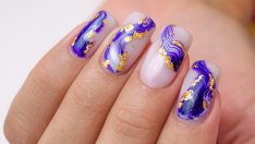 Контрастни маникюри