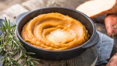 Пюре от сладки картофи