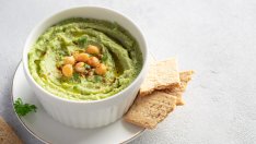 Хумус с авокадо и нахут