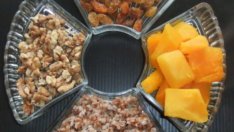 Лесен десерт от елда с тиква