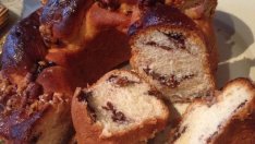 Бърз десерт с козунак