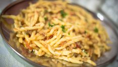 Паста строцапрети с аншоа