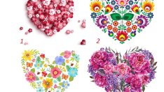 Изберете си цветно сърце и вижте какви сте в любовта