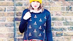 Блестяща идея с флорални мотиви от камъни