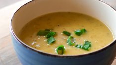 Картофена крем супа с масло