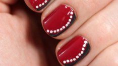 Страничен френски маникюр