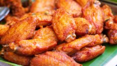 Сладко-солени пилешки крилца 