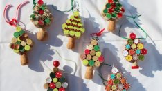 Как да си направите коледни елхички?