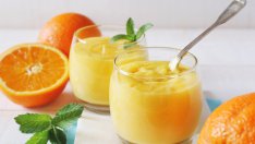 Портокалов пудинг с маскарпоне